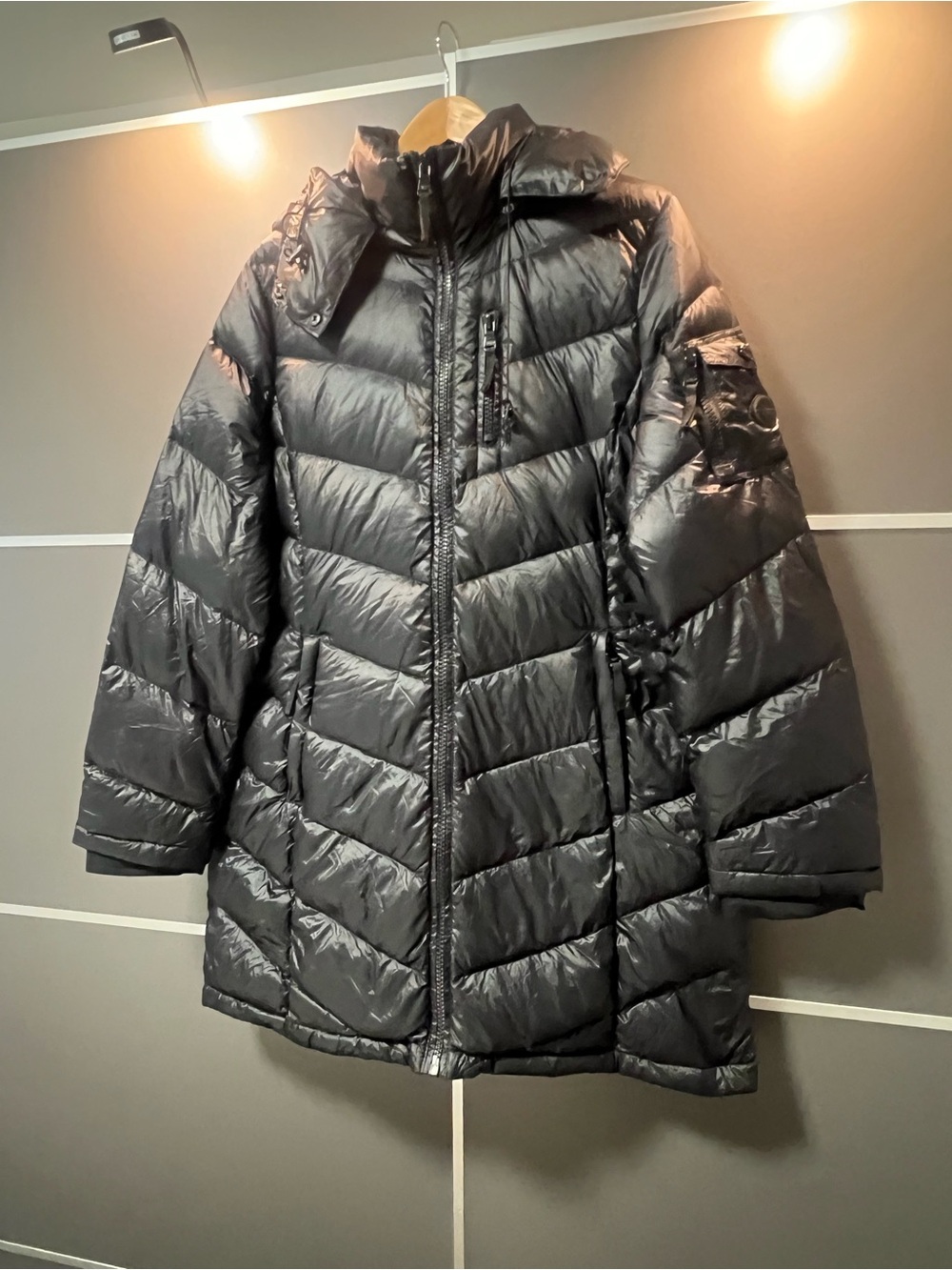 Andrew Marc Packable Premium Down Puffer Coat XL